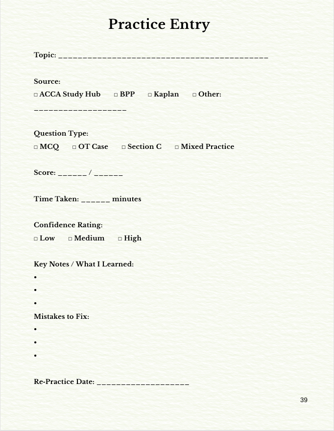 ACCA SBL Study Companion (2026–2027 Edition)